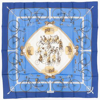 Hermès, scarf, "Les Bécanes".