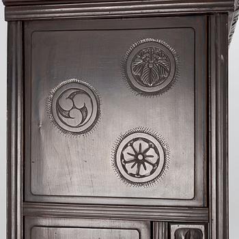A Japanese wooden cabinet, first part of the 20th century.