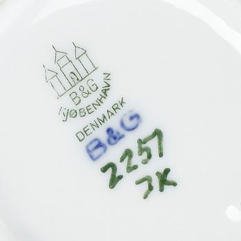 FIGURINER, 9 st, porslin, Bing & Gröndahl, Danmark 1900-tal.