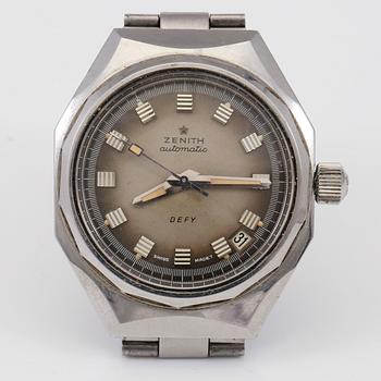 ARMBANDSUR, stål, Zenith Defy, Automatic, 1970-tal.
