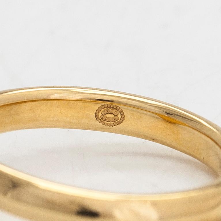 Georg Jensen, Ring, "Moonrise", 18K guld och cabochonslipad topas.