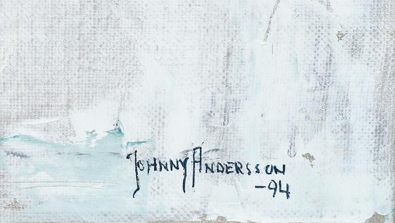 JOHNNY ANDERSSON, olja på duk. Sign o dat-94.