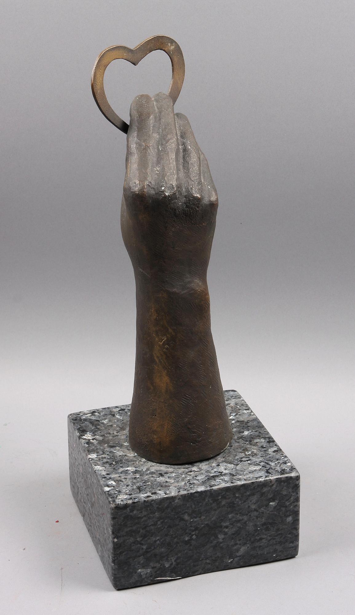 SKULPTUR, brons, 1900-talets andra hälft.