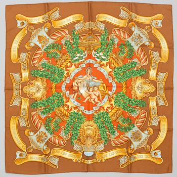 Hermès, scarf, "Europe".