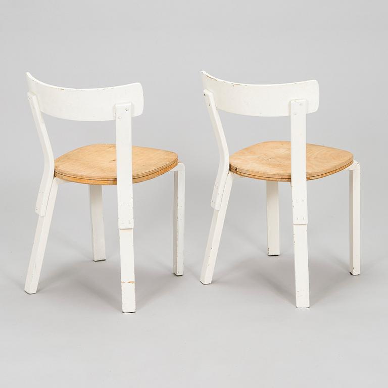 Alvar Aalto, stolar, 2st, "69" för O.Y. Huonekalu- ja Rakennustyötehdas A.B. 1940-tal.