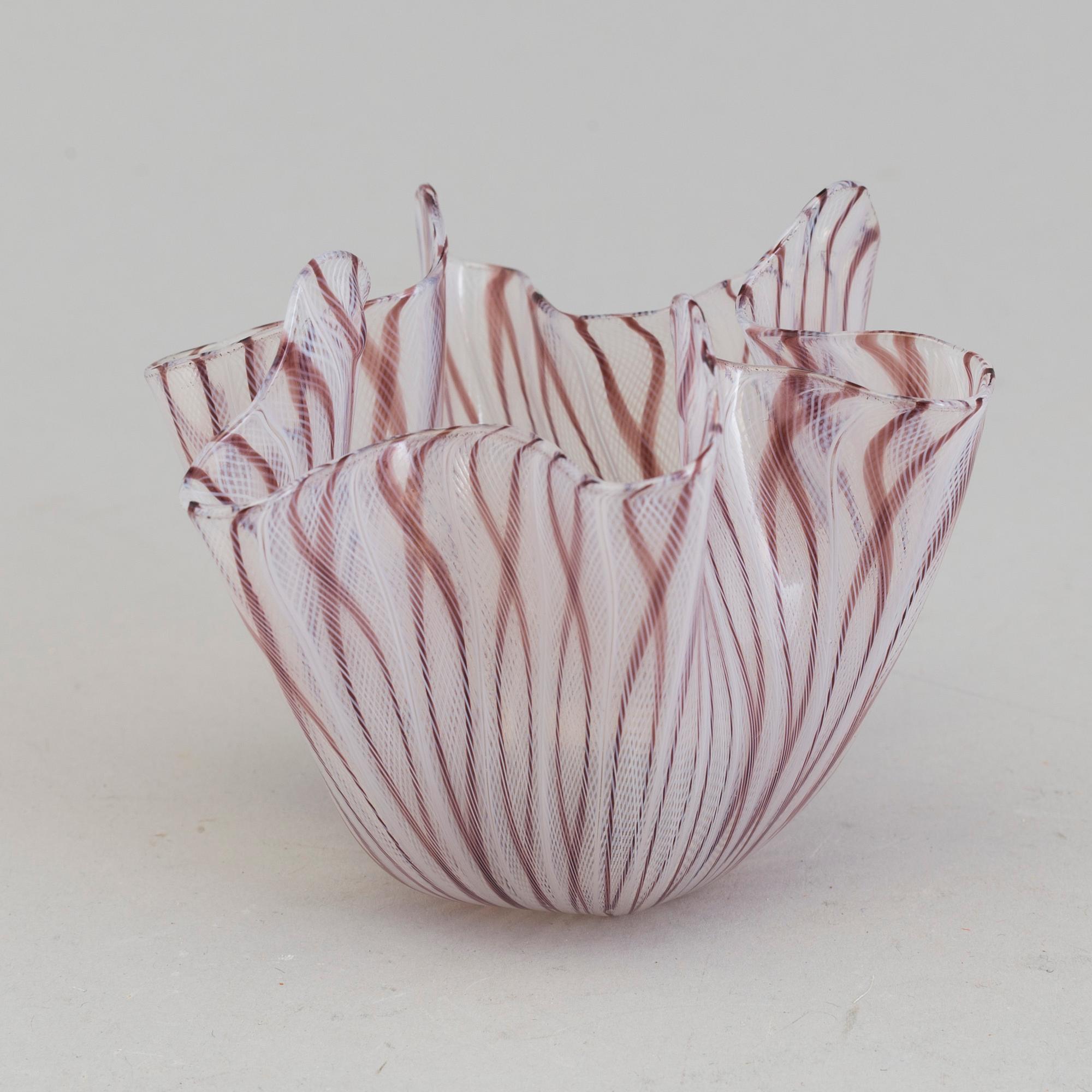 FULVIO BIANCONI & PAOLO VENINI, VAS, glas, Murano.