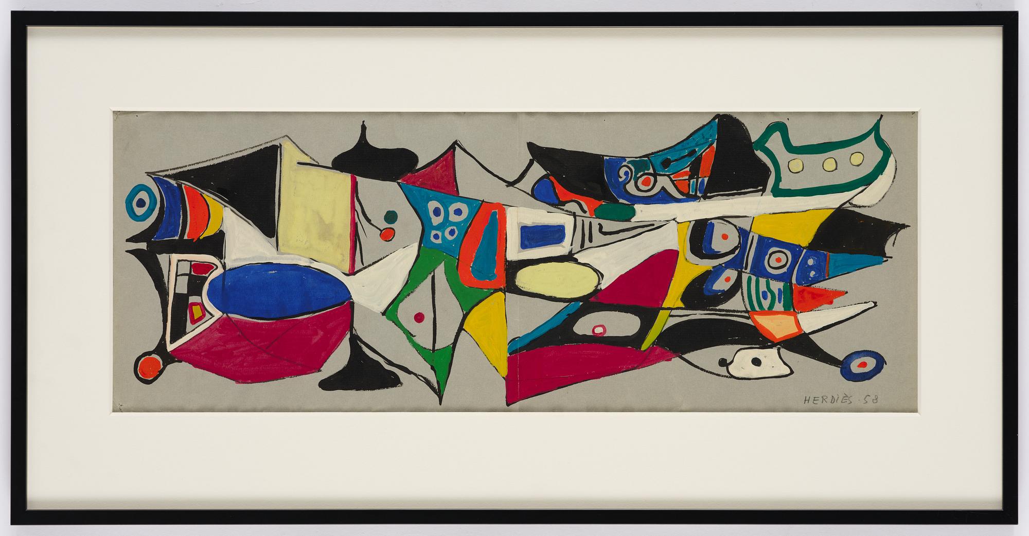 Olivier Herdies, "Peinture Mural I".