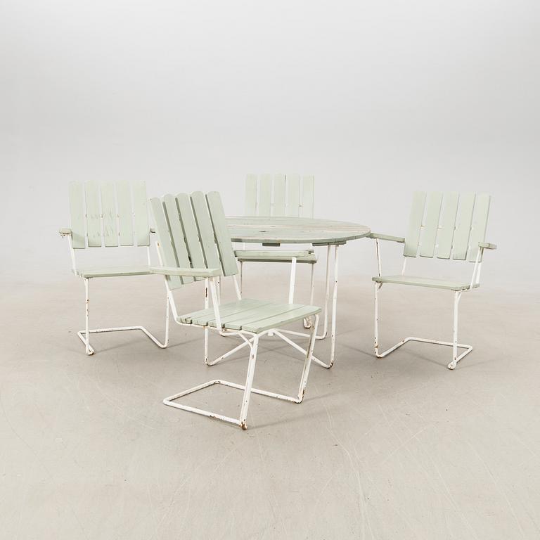 Artur Lindqvist garden group 5 dlr "A2 M" 1960s.