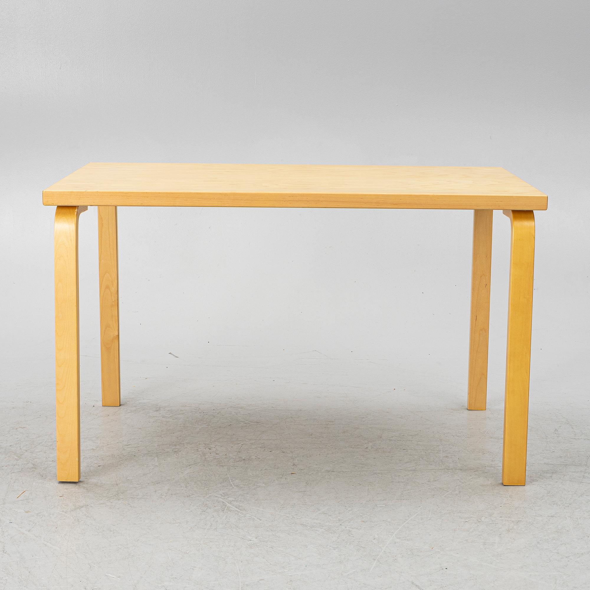 Alvar Aalto, Table, Artek, 2007, Finland.