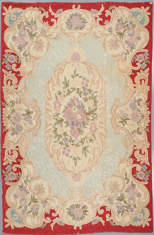 MATTA, Aubusson-liknande, 1900-talets mitt/andra hälft, ca 268x180 cm.