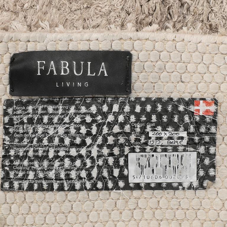Matta Fabula living handvävd ca 300x200 cm.