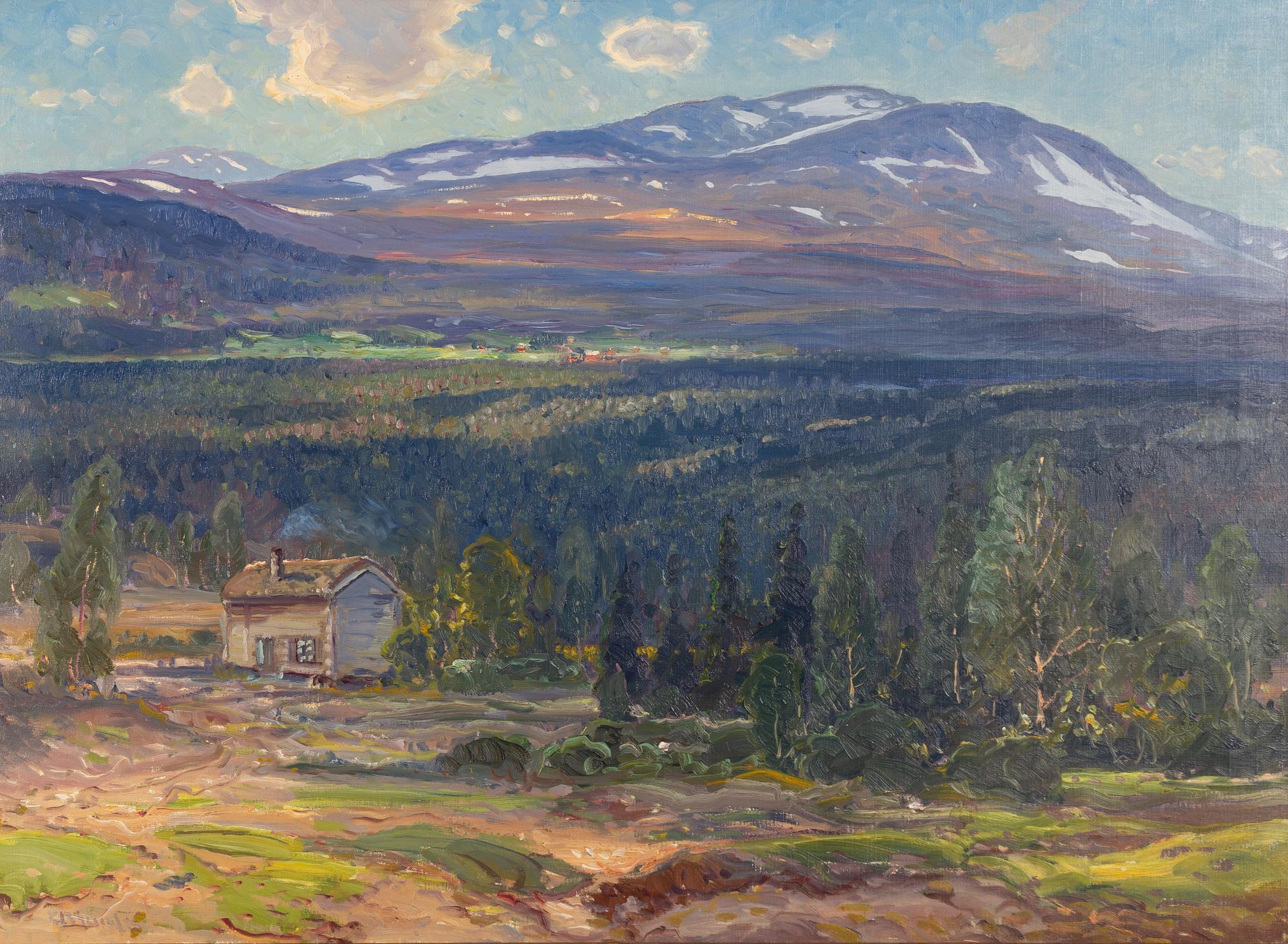 Carl Brandt, Solbelysta fjäll.