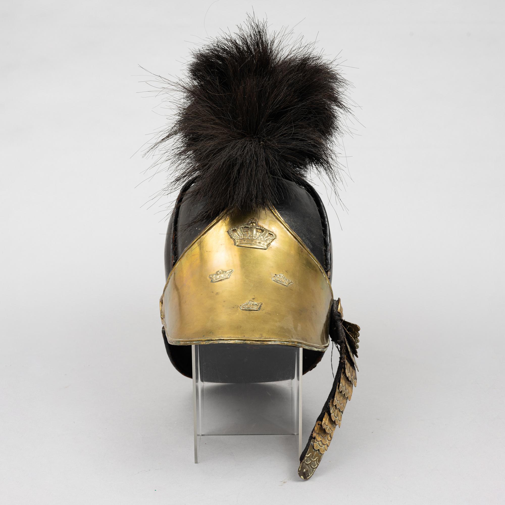 A Swedish helmet for the Dragoons of Scania.