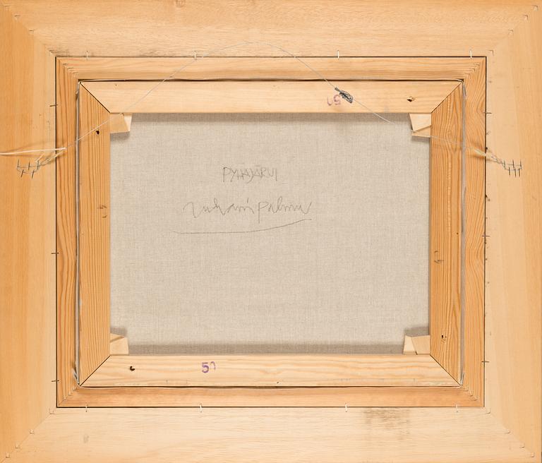 Juhani Palmu, olja på duk, signerad.