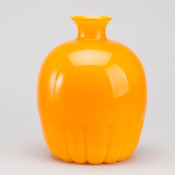 A MURANO GLASS VASE.