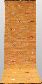 Gallerimatta, Kelim, 291 x 81 cm.