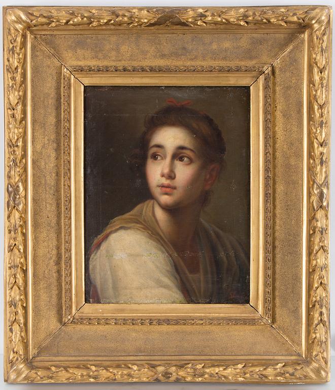 STANISLAO FERRAZZI, copy after, oil on canvas, with inscription S. Ferrazzi Cop.