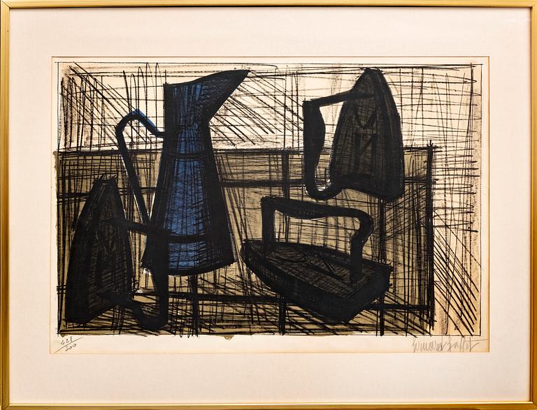 Bernard Buffet, lithograph in colours signed and numbered 228/300.