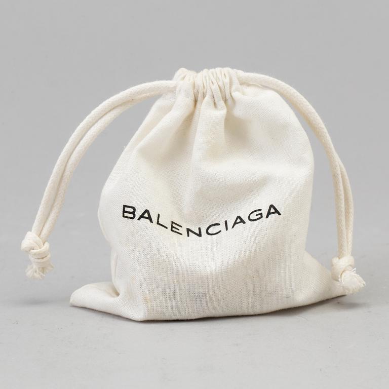 BALENCIAGA, a leather bracelet.