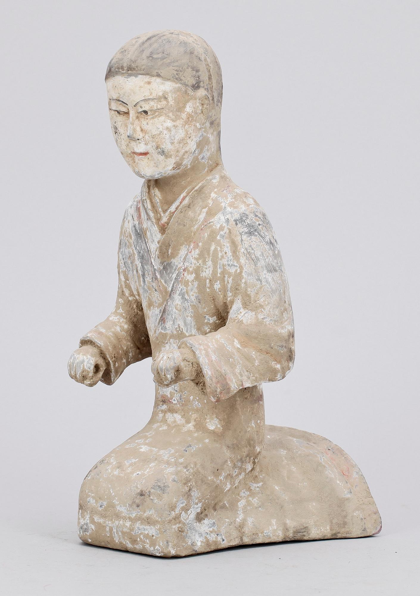 FIGURIN, lergods, Kina, Handynastin (206fKr-220eKr).