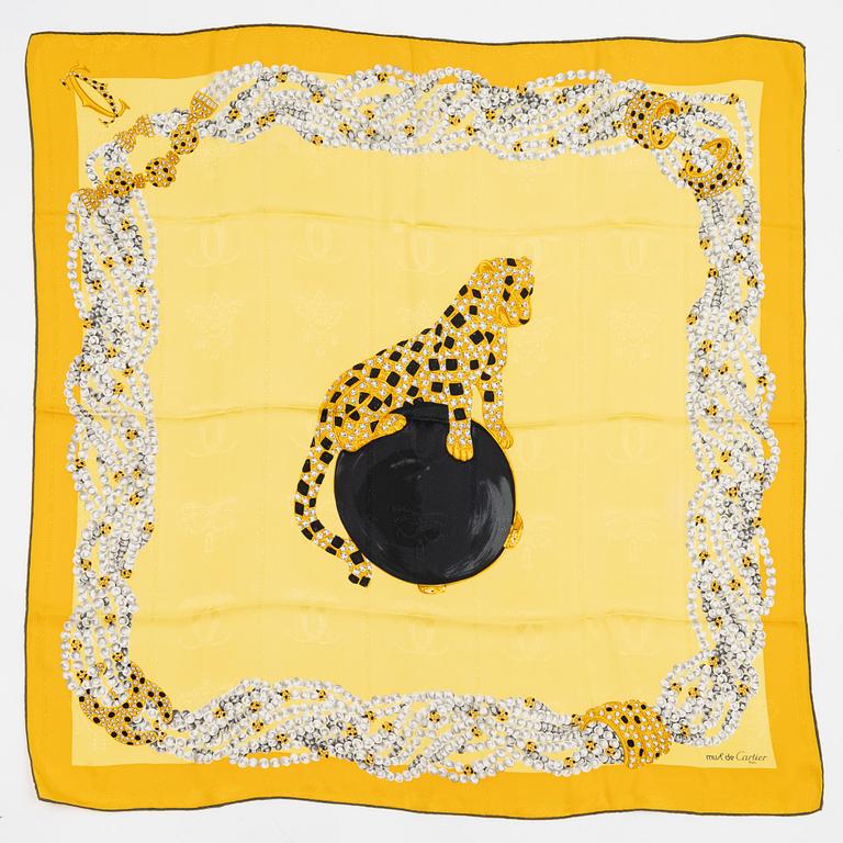 Cartier, scarf, "Panthère Royale".