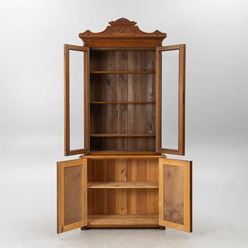 A Neo-Renaissance bookcase, circa 1900.