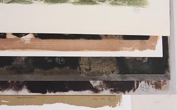 FRIBERG, ROJ, litografier, 5 st.