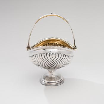 BRÖDKORG, silver, St.Petersburg 1827, Carl Gustaf Savary.