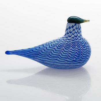 Oiva Toikka, a glass bird signed O. Toikka Iittala.