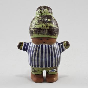 FIGURIN, stengods, Lisa Larsson, Gustavsberg, 1900-talets andra hälft.
