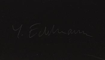 Yrjö Edelmann, "Balance between grey and blue".