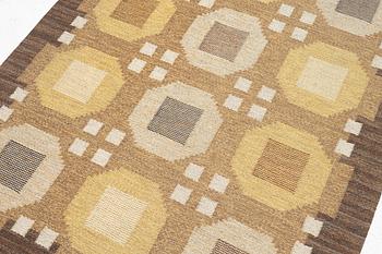 Rakel Carlander, Matta, Rölakan, signerad RC, ca 204 x 142 cm.