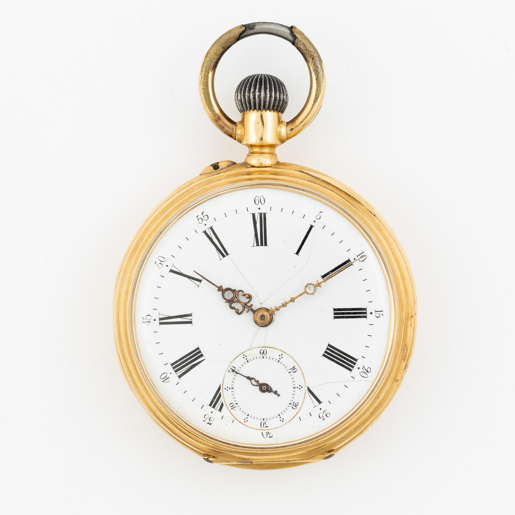 Pocket watch, 48 mm.
