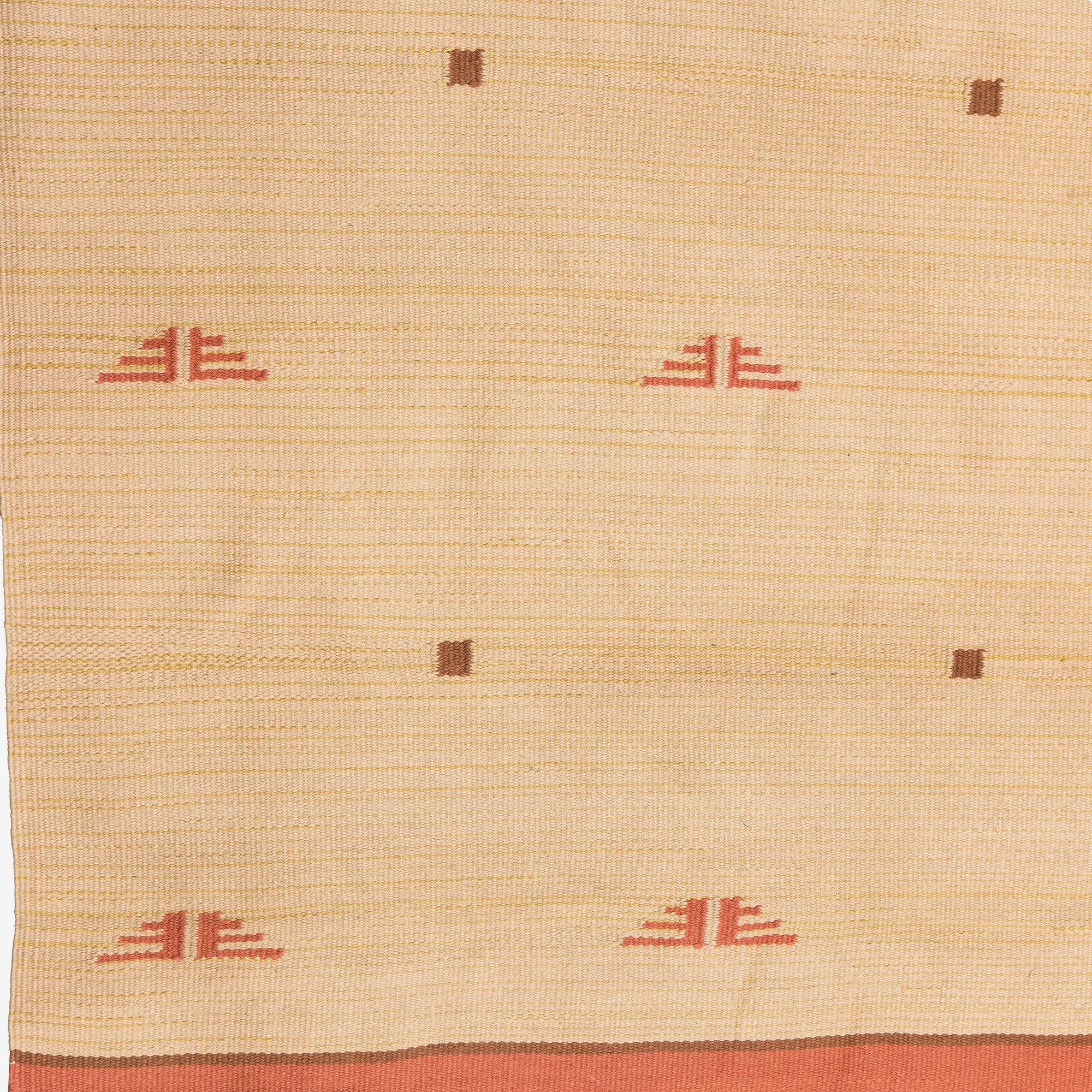 Hårgarnsmatta, Aaltonens Mattväveri, Kiikka, Finland. 360 x 240 cm.