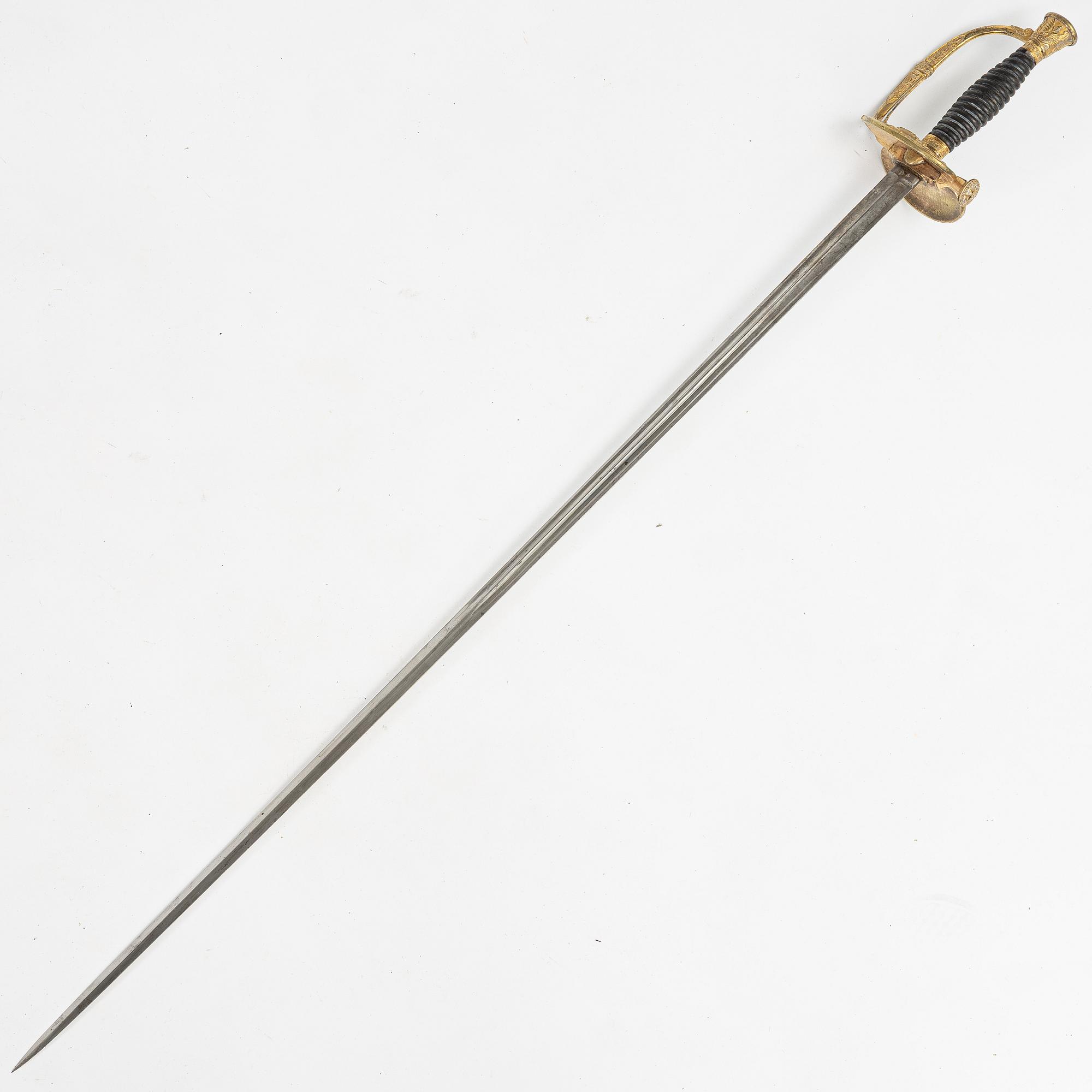 French sword, for officer, 19th century.