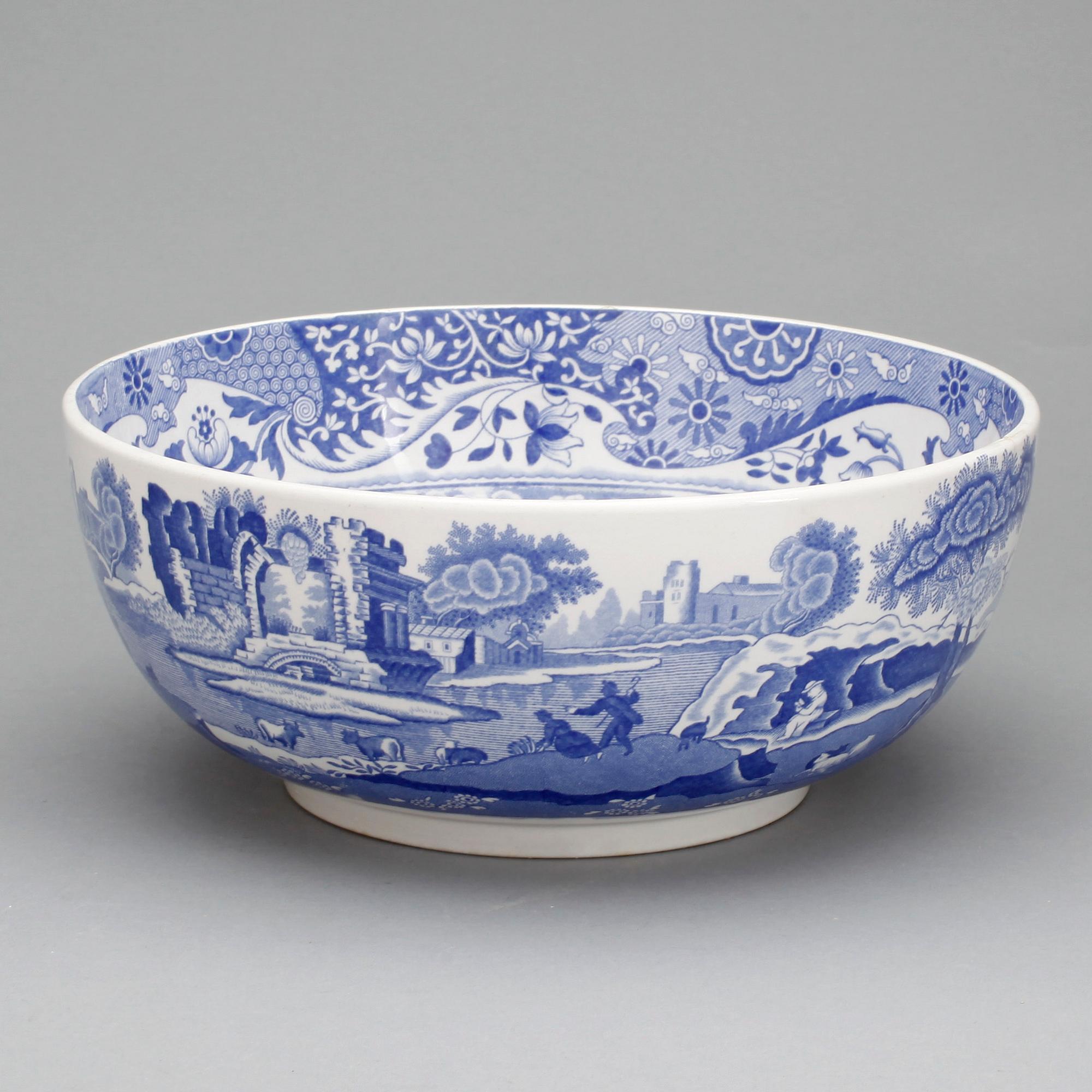 MATSERVIS, 48 delar, flintgods, Spode, England.