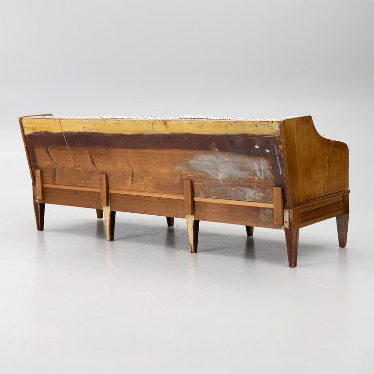 Bowl-shaped sofa, 20th century.