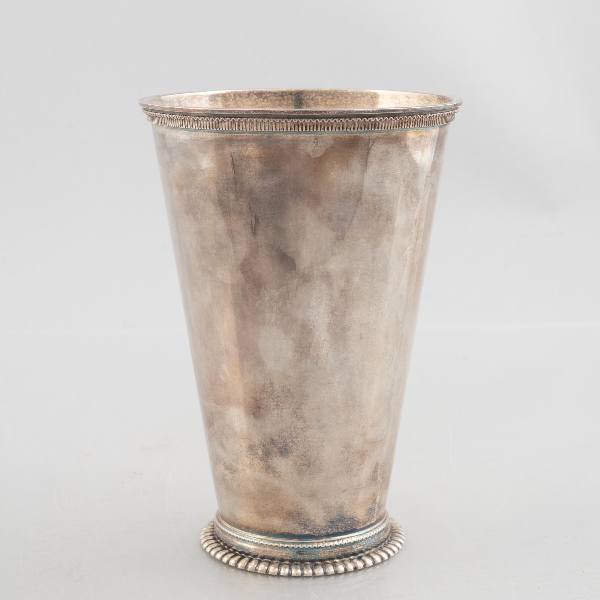 CG Hallberg, cup, silver, Stockholm 1919.