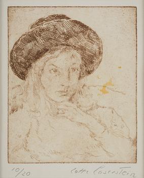 Lotte Laserstein, Portrait of Agneta Runqvist.