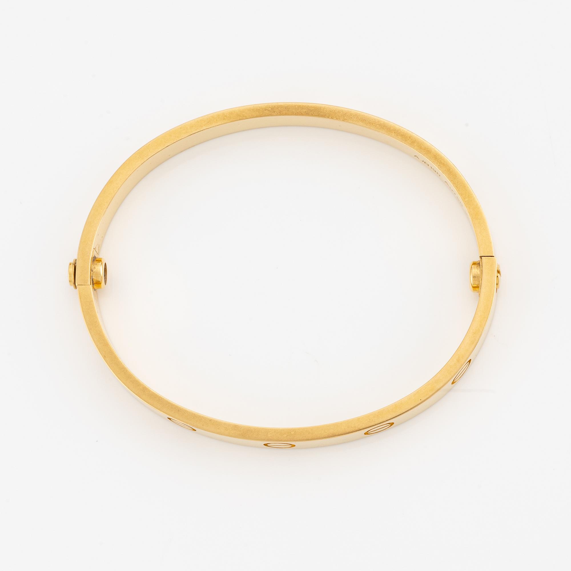 Cartier, bracelet, "Love", 18K gold.
