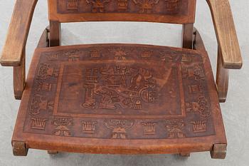 ANGEL PAZMINO, fällstol 1900-talets andra hälft.