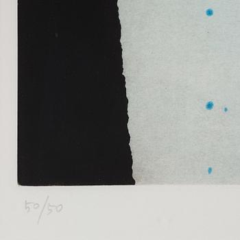 Minjung Kim, etching in colours. Signed and numbered 50/50.