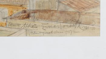 EINAR FORSETH, blandteknik, signerad och daterad 1928-30.