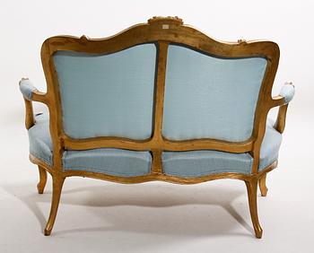 SOFFA, rokokostil, 1900-talets första hälft.