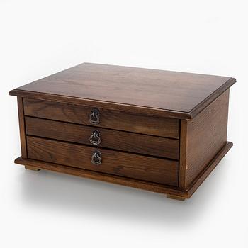 A 93-piece silver cutlery set in fitted wooden box, Kultakeskus, Hämeenlinna, 1985-1989.