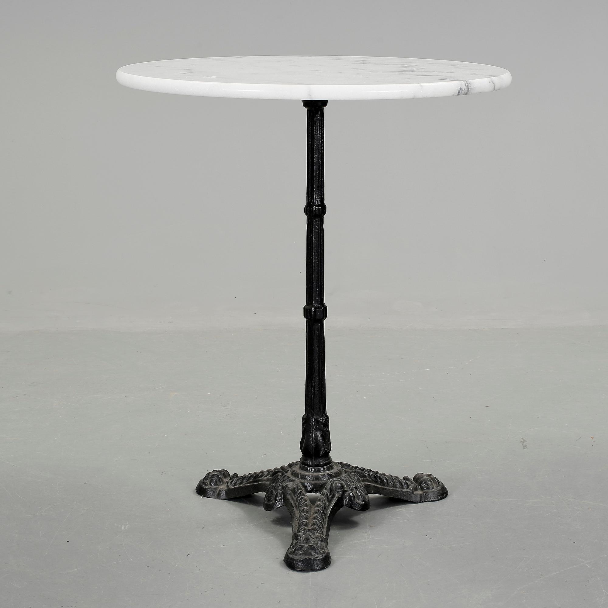 TRÄDGÅRDSBORD, 1900-talets andra hälft.