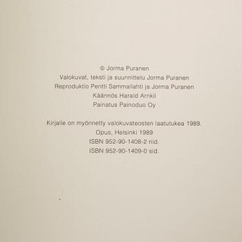 FOTOBÖCKER, 2 st Jorma Puranen. Med dedikation.