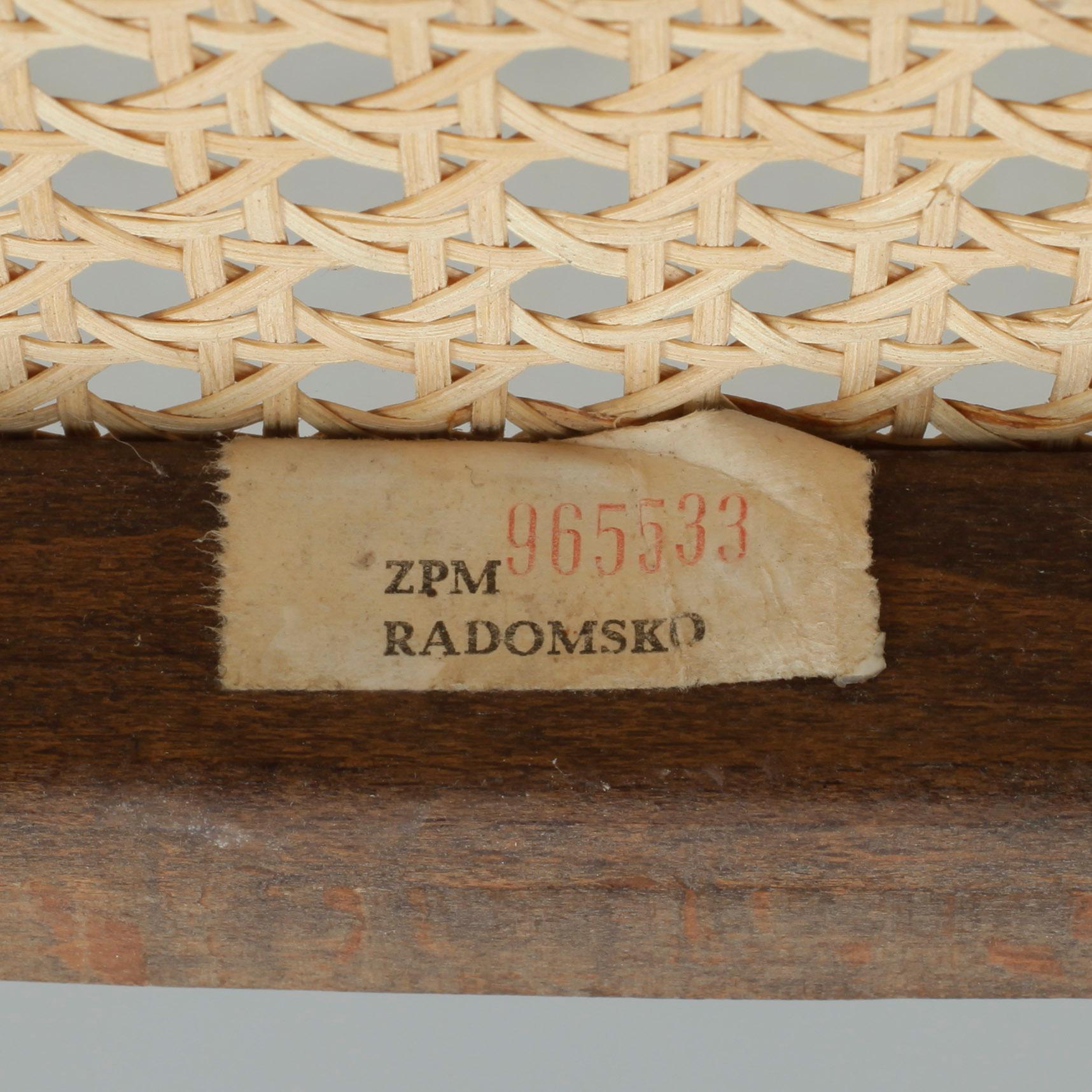 STOLAR, ett par, Thonet-typ, 1900-talets början.