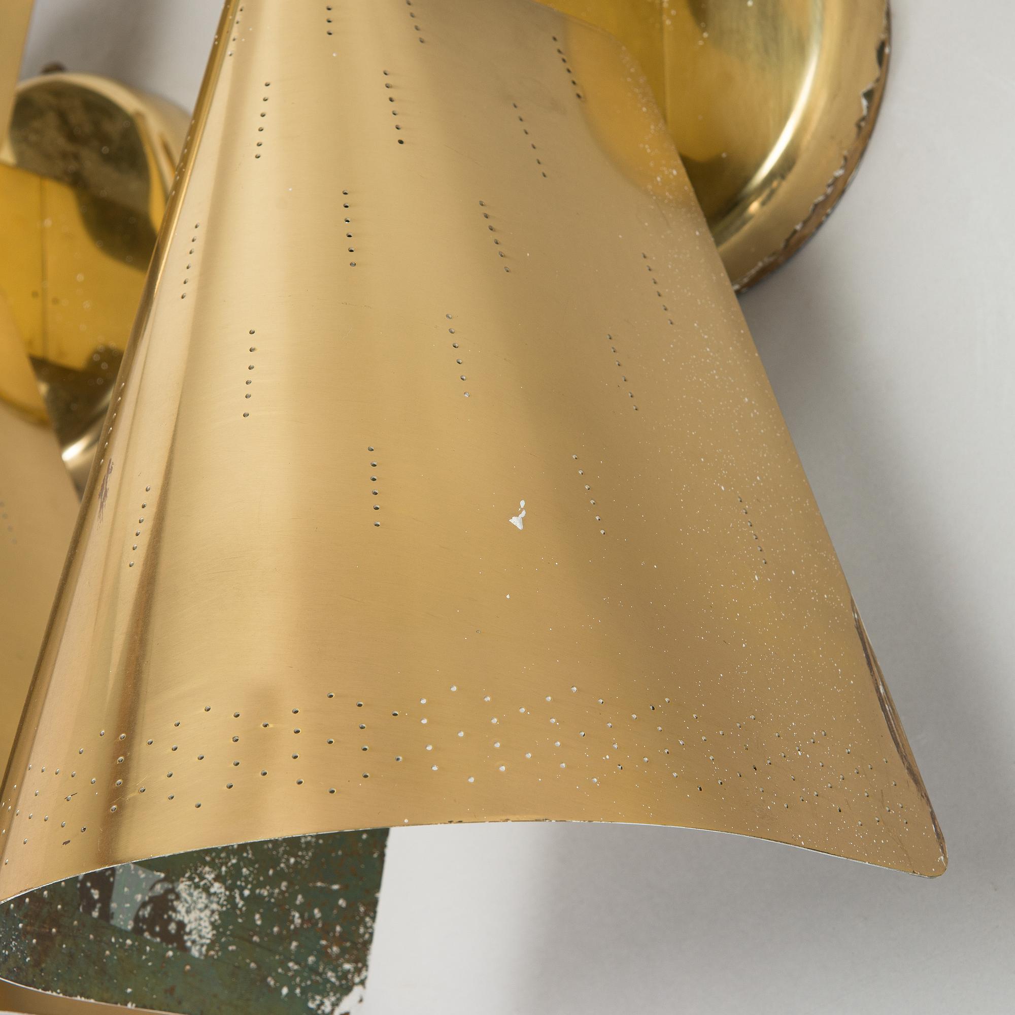 Paavo Tynell, a pair of  mid-20th century  wall lights for Taito. Made to order.