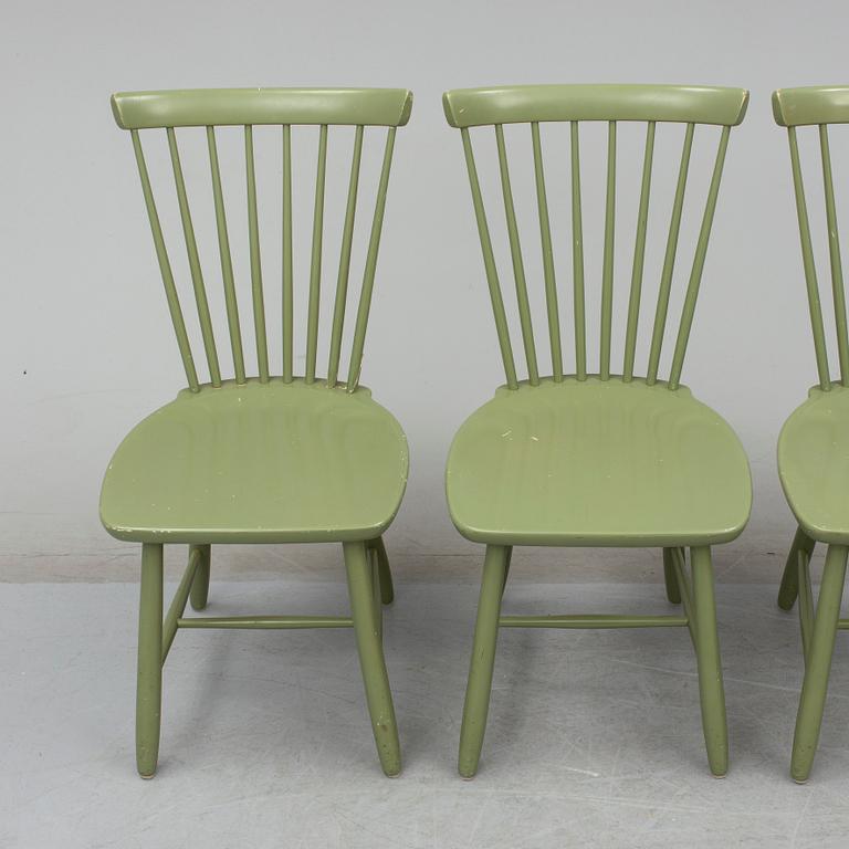 Four 'Lilla Åland' chairs by Carl Malmsten.